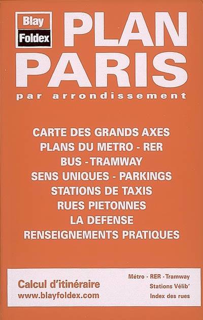 Plan de Paris par arrondissement | 