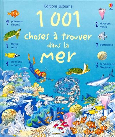 1.001 choses à trouver dans la mer | Katie Daynes, Teri Gower, Carla Brown, Renee Chaspoul, Virginie Clauzel