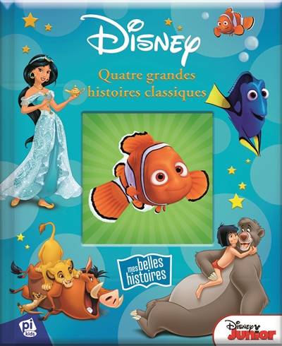 Disney : quatre grandes histoires classiques | Walt Disney company, Disney storybook art, Veronica Wagner, Pierre Bouvet