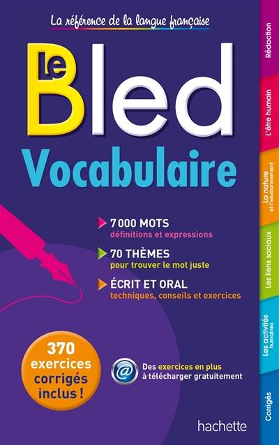 Bled vocabulaire | Daniel Berlion, Raphaële Bourcereau-Lequeux, Anne-Laure Chat