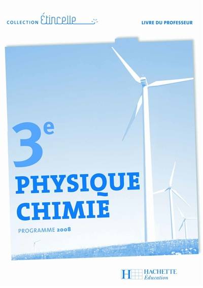 Physique chimie 3e : livre du professeur | Jean-Pierre Durandeau