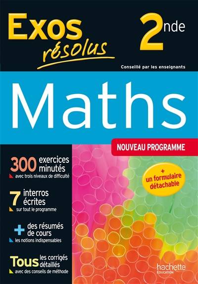 Maths 2de : nouveau programme | Lydia Misset, Marie-Andrée Belarbi