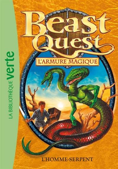 Beast quest. Vol. 12. L'armure magique : l'homme-serpent | Adam Blade, Blandine Longre