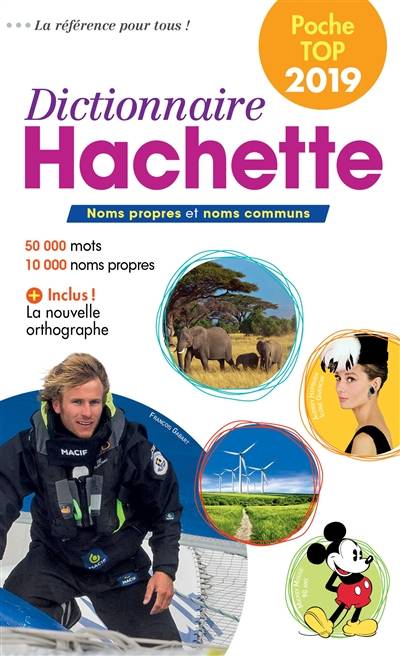 Dictionnaire Hachette encyclopédique de poche top 2019 : noms propres et noms communs : 50.000 mots, 10.000 noms propres | Cecile Labro