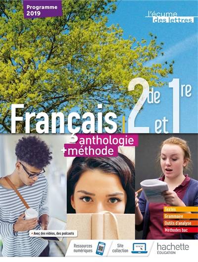 Français 2de et 1re : anthologie + méthode : programme 2019 | Miguel Degoulet, Julien Harang