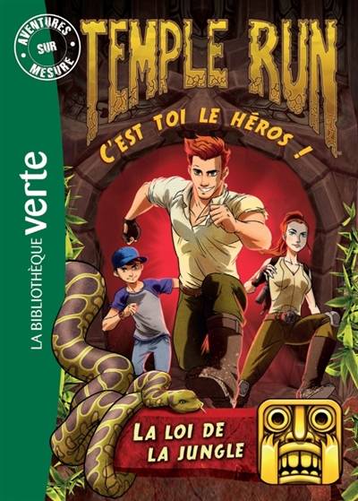 Temple run : c'est toi le héros !. Vol. 1. La loi de la jungle | Artful Doodlers, Jean-Noël Chatain