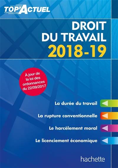 Droit du travail : 2018-19 | Susana Lopes dos Santos