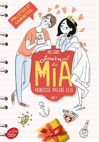 Journal de Mia, princesse malgré elle. Vol. 4. Paillettes et courbettes | Meg Cabot, Josette Chicheportiche