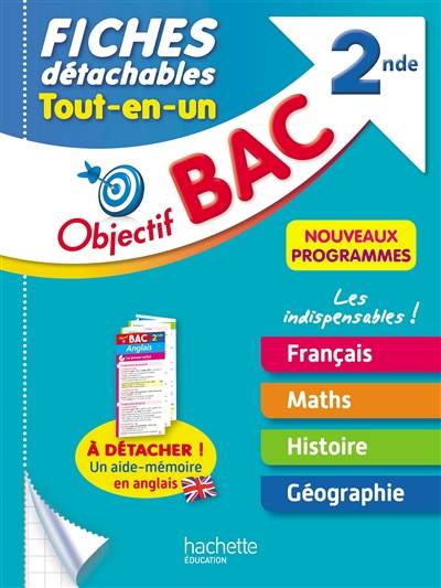 Tout-en-un 2de : fiches détachables : nouveaux programmes | Carole Amsellem, Dominique Dejean, Antoine Auger, Dominique Chevallier