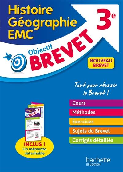 Histoire géographie, EMC 3e : nouveau brevet | Laurent Bonnet