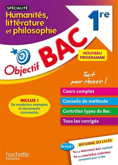 Humanités, littérature et philosophie spécialité 1re : nouveau programme | Laurence Teper