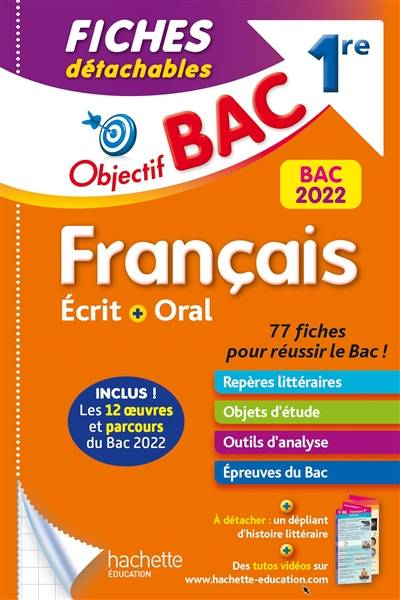 Français écrit + oral 1re : bac 2022 | Amélie Pinçon, Amandine Sourisse