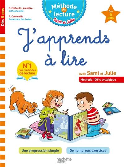 J'apprends à lire avec Sami et Julie : dès 5 ans | Genevieve Flahault-Lamorere, Adeline Cecconello