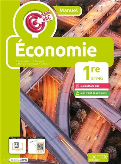 Economie 1re STMG : manuel | Gaetan Meuret, Rochdi Badereddine, Berengere Duchange, Clement Marzullo, Vincent Rochery