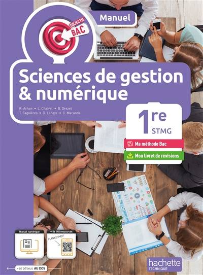 Sciences de gestion & numérique 1re STMG : manuel | 