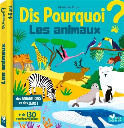 Les animaux : 4-6 ans | Mathilde Paris