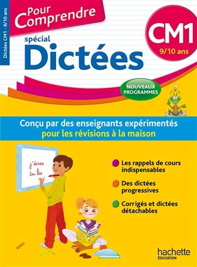 Pour comprendre, spécial dictées : CM1, 9-10 ans : nouveaux programmes | Daniel Berlion, Jean Collet, Jean Verlucco, Lili la Baleine