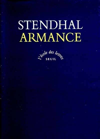 Armance ou Quelques scènes d'un salon de Paris en 1827 | Stendhal, Nathalie Mori