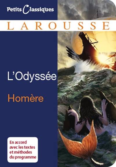 L'Odyssée : extraits : épopée | Homère, Christophe Carlier, Frédéric Mugler