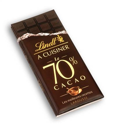 Lindt à cuisiner, le 70 % de cacao : les meilleures recettes | 