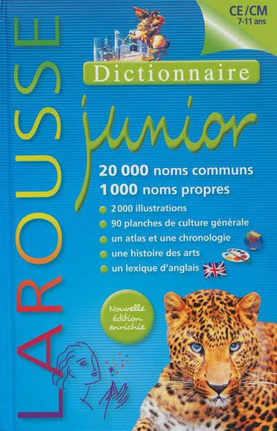 Dictionnaire Larousse junior, 7-11 ans, CE-CM | 