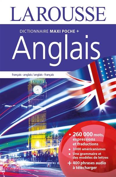 Dictionnaire maxipoche + anglais : français-anglais, anglais-français | 