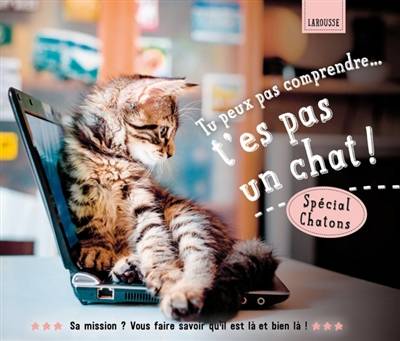 Tu peux pas comprendre, t'es pas un chat !. Spécial chatons | Alice Zabée, Aurélie Lemoine