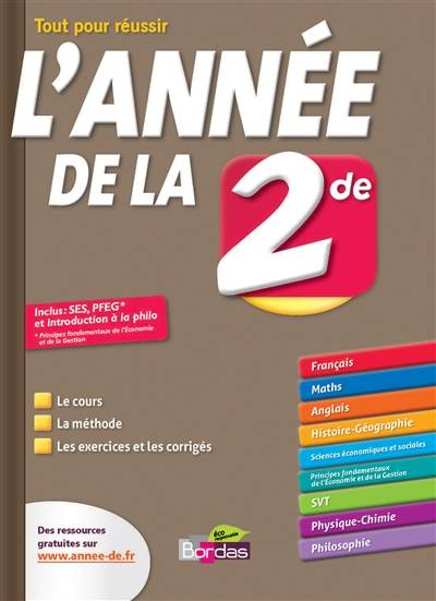 L'année de la 2de | Catherine Beaumont, Michel Conversin