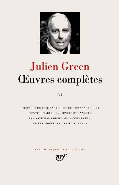 Oeuvres complètes. Vol. 6 | Julien Green, Jacques Petit