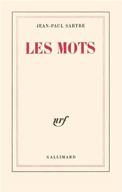 Les mots | Jean-Paul Sartre