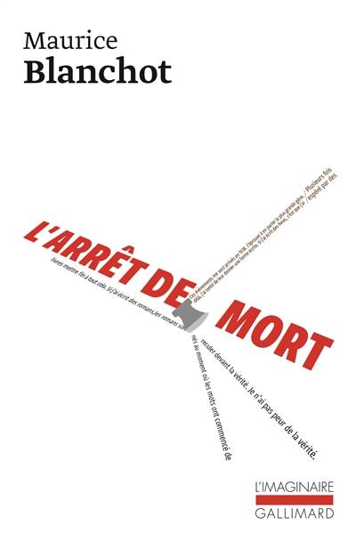 L'Arrêt de mort | Maurice Blanchot