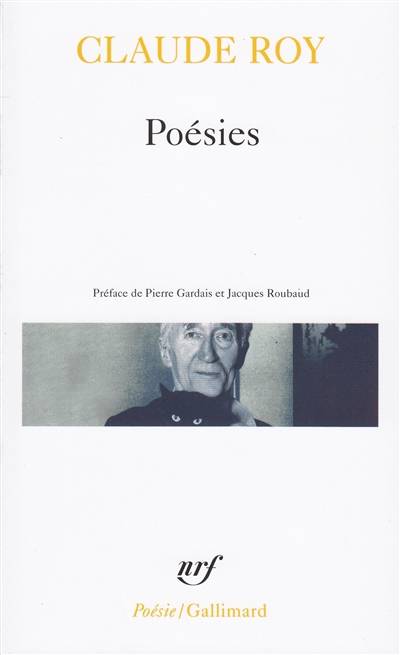 Poésies | Claude Roy, Pierre Gardais, Jacques Roubaud