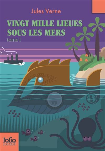 Vingt mille lieues sous les mers. Vol. 1. Tour du monde sous-marin | Jules Verne, Alphonse de Neuville, Edouard Riou