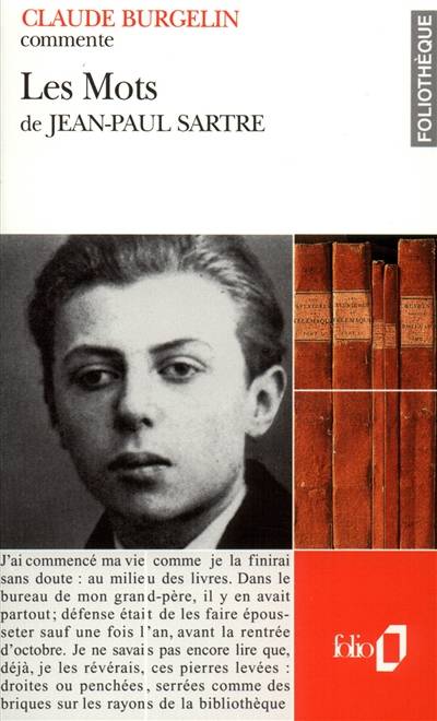 Les mots de Jean-Paul Sartre | Claude Burgelin, Claude Burgelin