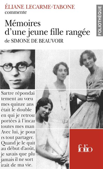 Mémoires d'une jeune fille rangée de Simone de Beauvoir | Eliane Lecarme-Tabone