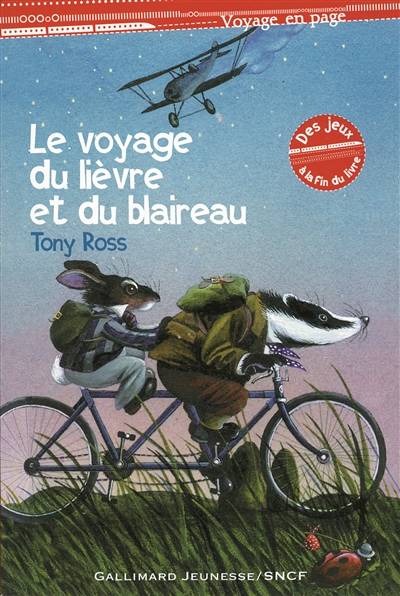 Le voyage du lièvre et du blaireau. Jack et le haricot magique | Tony Ross, Jean-François Ménard