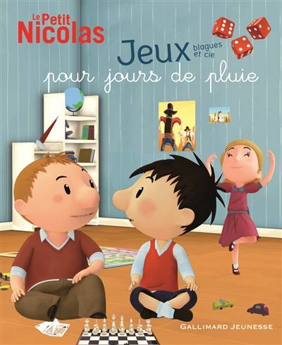 Le Petit Nicolas : jeux, blagues et Cie pour jours de pluie | Sophie de Mullenheim, René Goscinny, Jean-Jacques Sempé