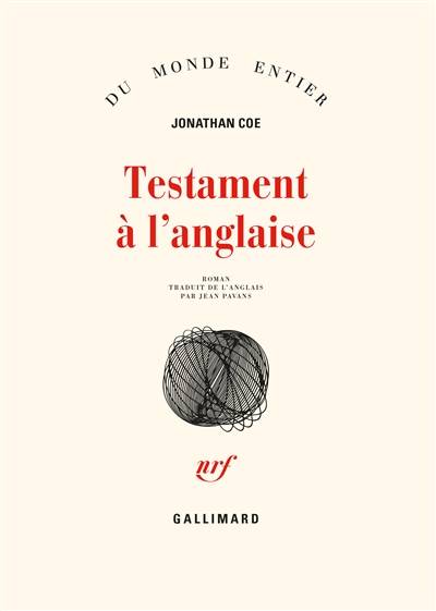 Testament à l'anglaise | Jonathan Coe, Jean Pavans