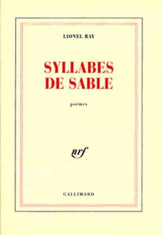 Syllabes de sable | Lionel Ray