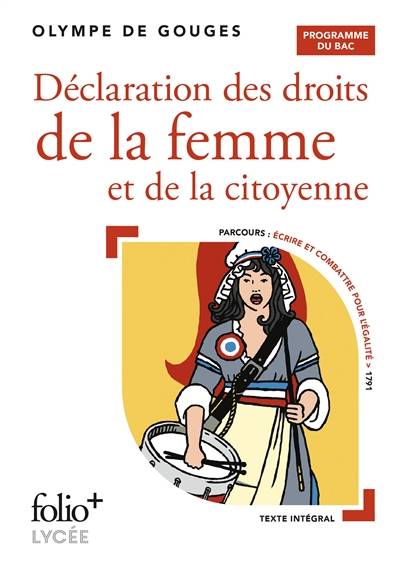 Déclaration des droits de la femme et de la citoyenne : programme du bac | Olympe de Gouges, Sophie Doudet