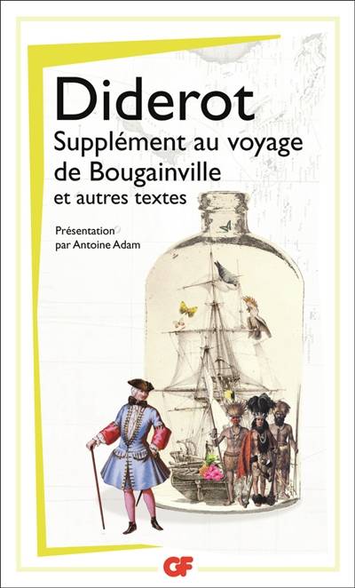 Supplément au voyage de Bougainville. Pensées philosophiques. Lettre sur les aveugles | Denis Diderot, Antoine Adam