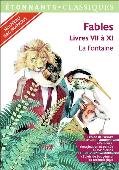 Fables : livres VII à XI : nouveau bac français | Jean de La Fontaine, Delphine Urban, Laurence Rauline