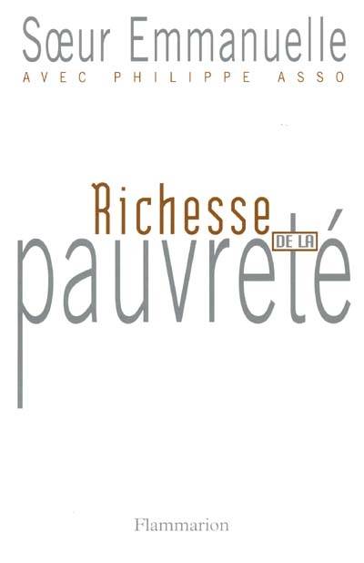 Richesse de la pauvreté | Emmanuelle, Philippe Asso