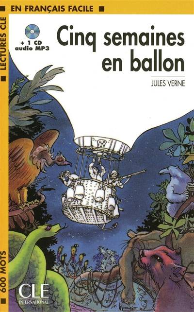 Cinq semaines en ballon | Jules Verne, Elyette Roussel