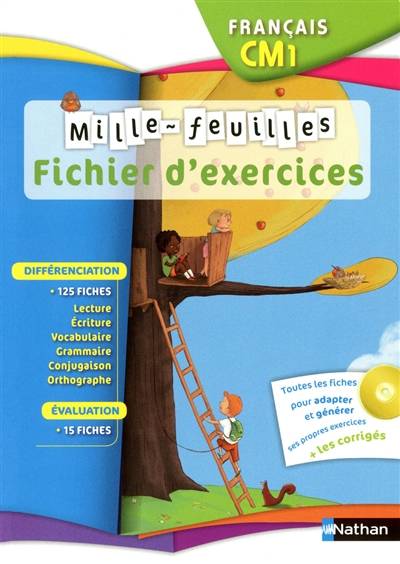 Mille-feuilles, français CM1 : fichier d'activités | 