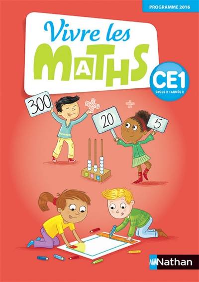 Vivre les maths CE1, cycle 2, année 2 : programme 2016 | Jacqueline Jardy, Jacky Jardy, Sonia Fayette, Loïc Rouy