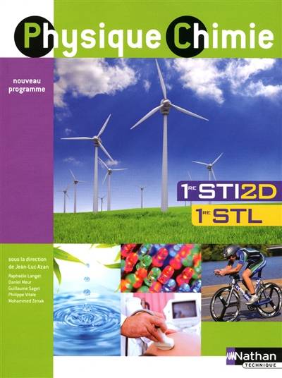 Physique-chimie, 1re STI2D, 1re STL : nouveau programme | Jean-Luc Azan