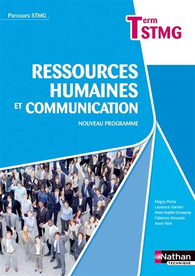 Ressources humaines et communication, terminale STMG : nouveau programme | 