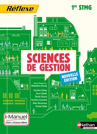 Sciences de gestion, 1re STMG : i-manuel, livre + licence élève | Madeleine Doussy