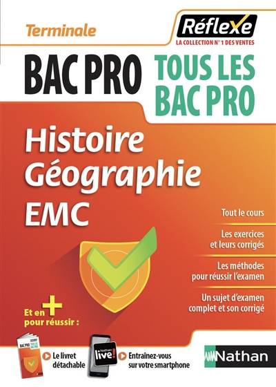 Histoire géographie, EMC, bac pro, tous les bac pro, terminale | Annie Zwang